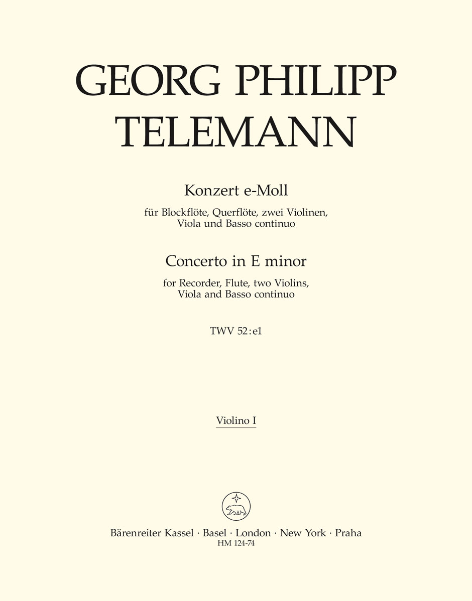 Concerto - Telemann, Georg Philipp