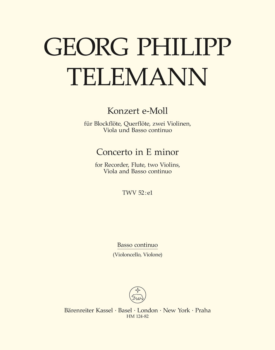 Concerto - Telemann, Georg Philipp