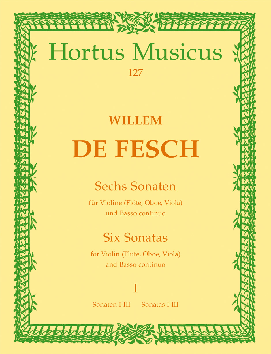Six Sonatas - Fesch, Willem de