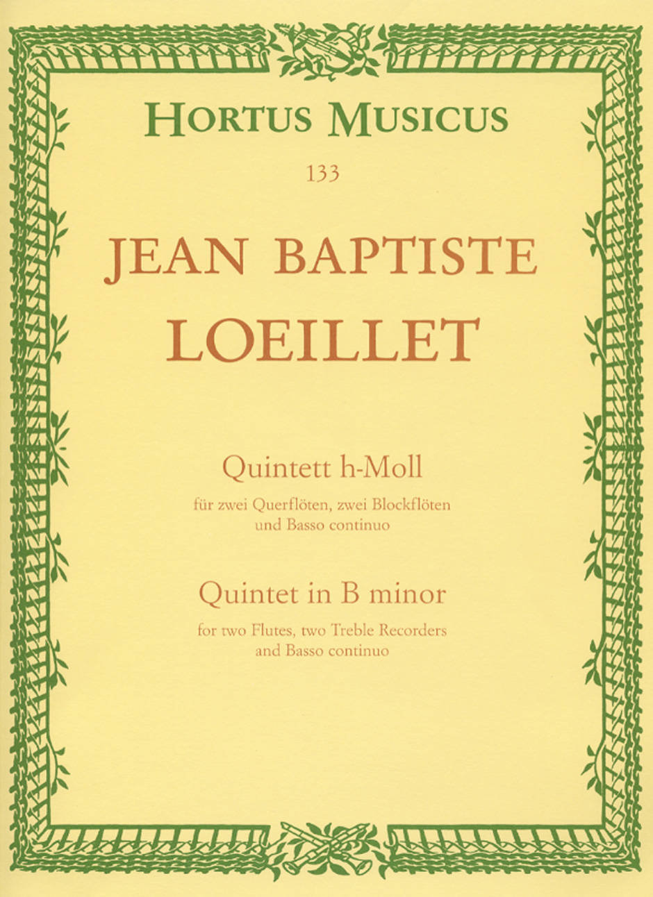 Quintett - Loeillet, Jean Baptiste (de Gant)