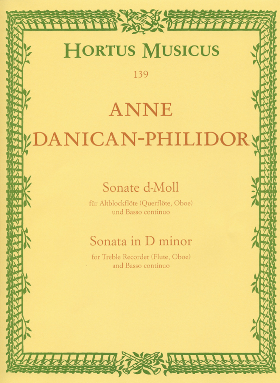 Sonata - Danican-Philidor, Anne