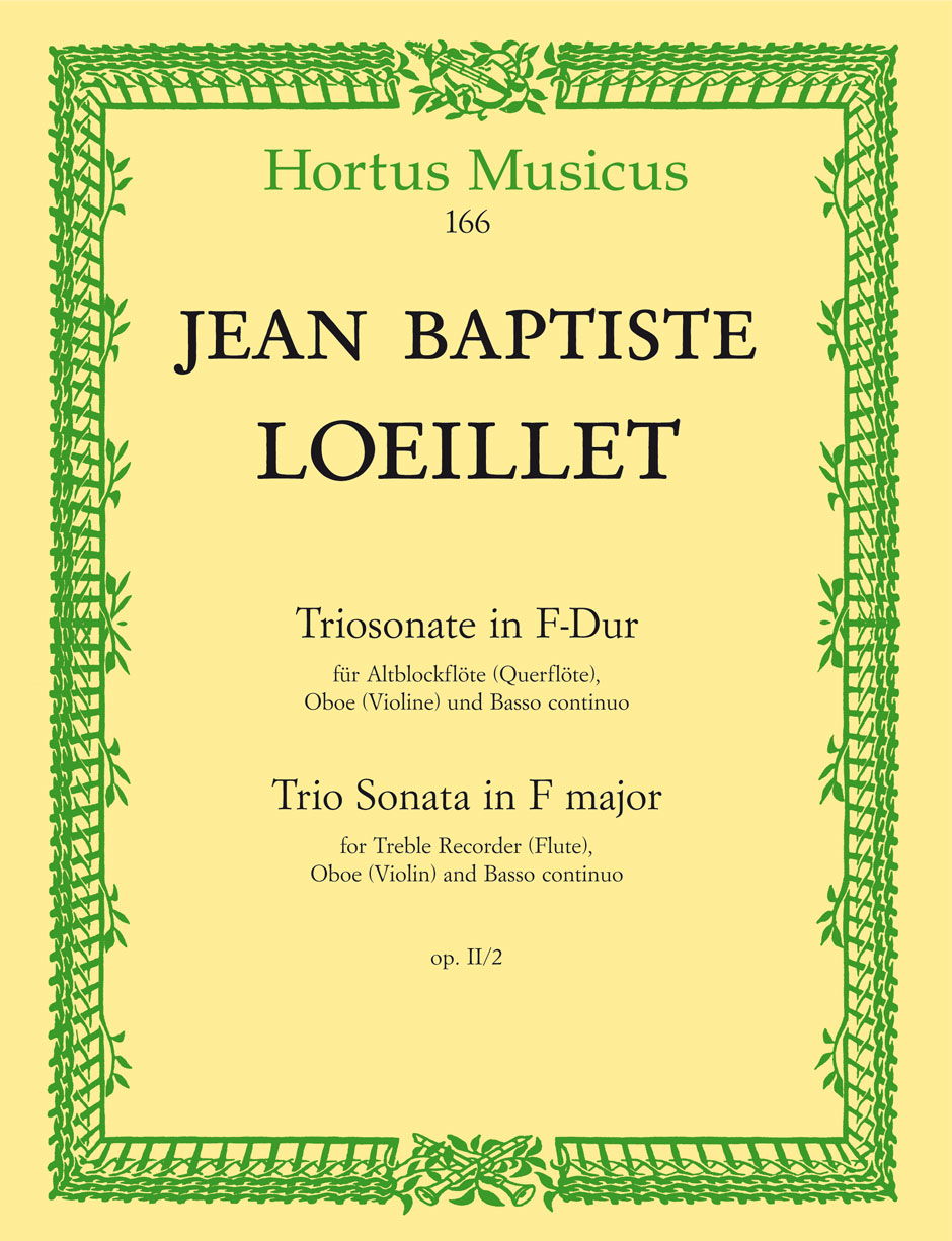 Triosonate - Loeillet, Jean Baptiste (John of London)