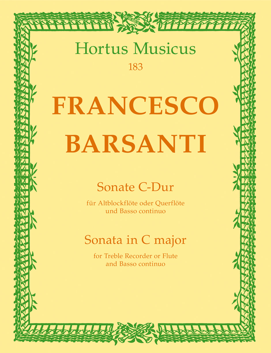 Sonata - Barsanti, Francesco