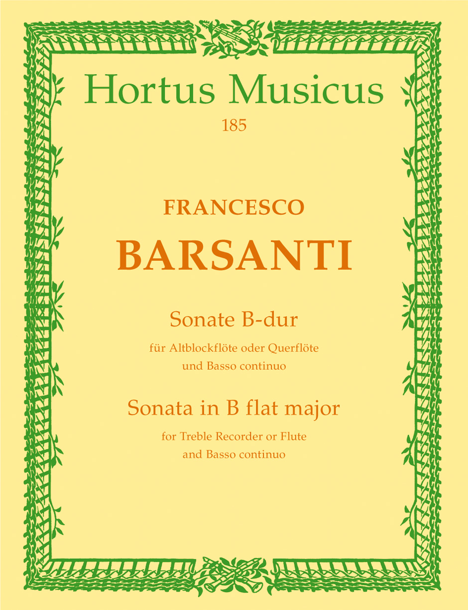 Sonata - Barsanti, Francesco