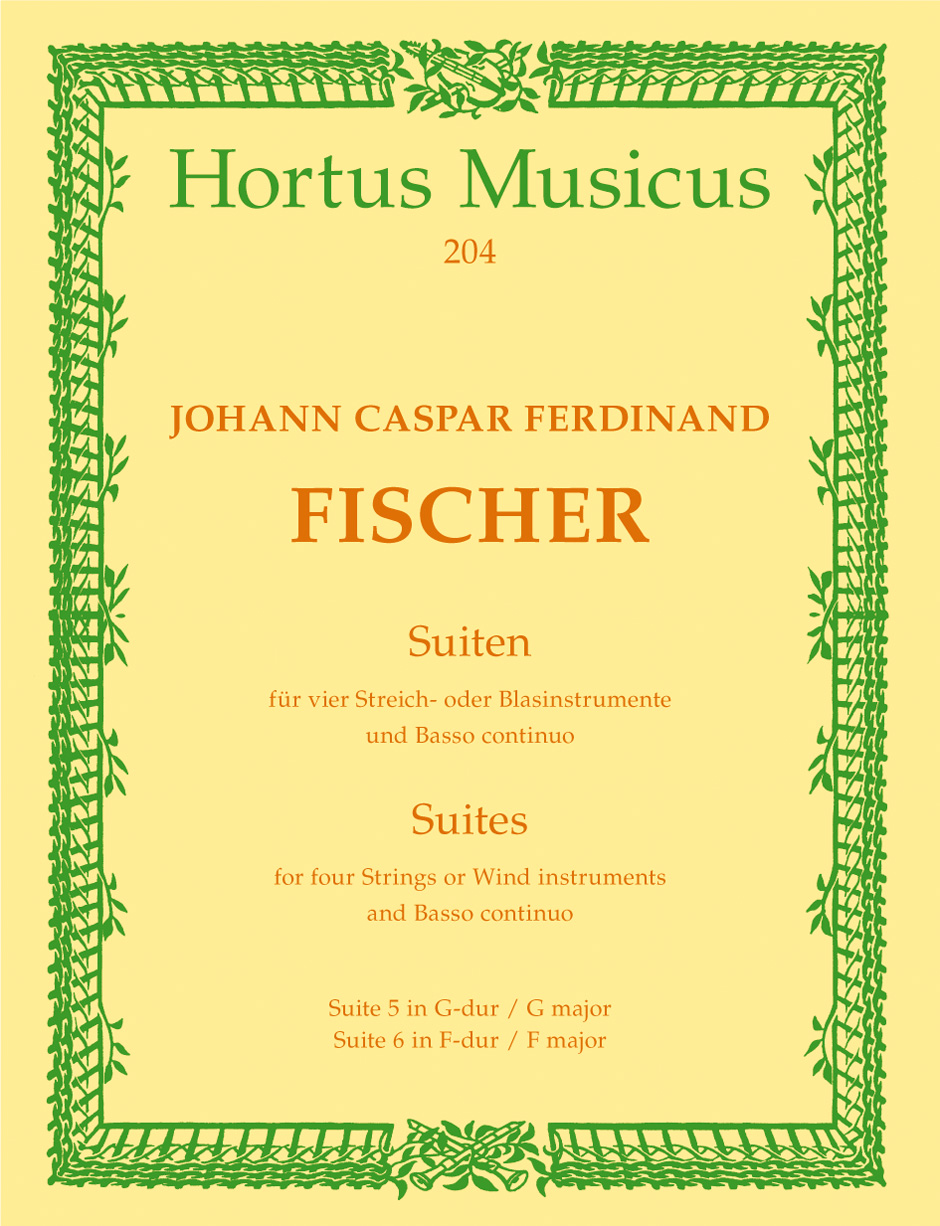 Zwei Suiten - Fischer, Johann Caspar Ferdinand