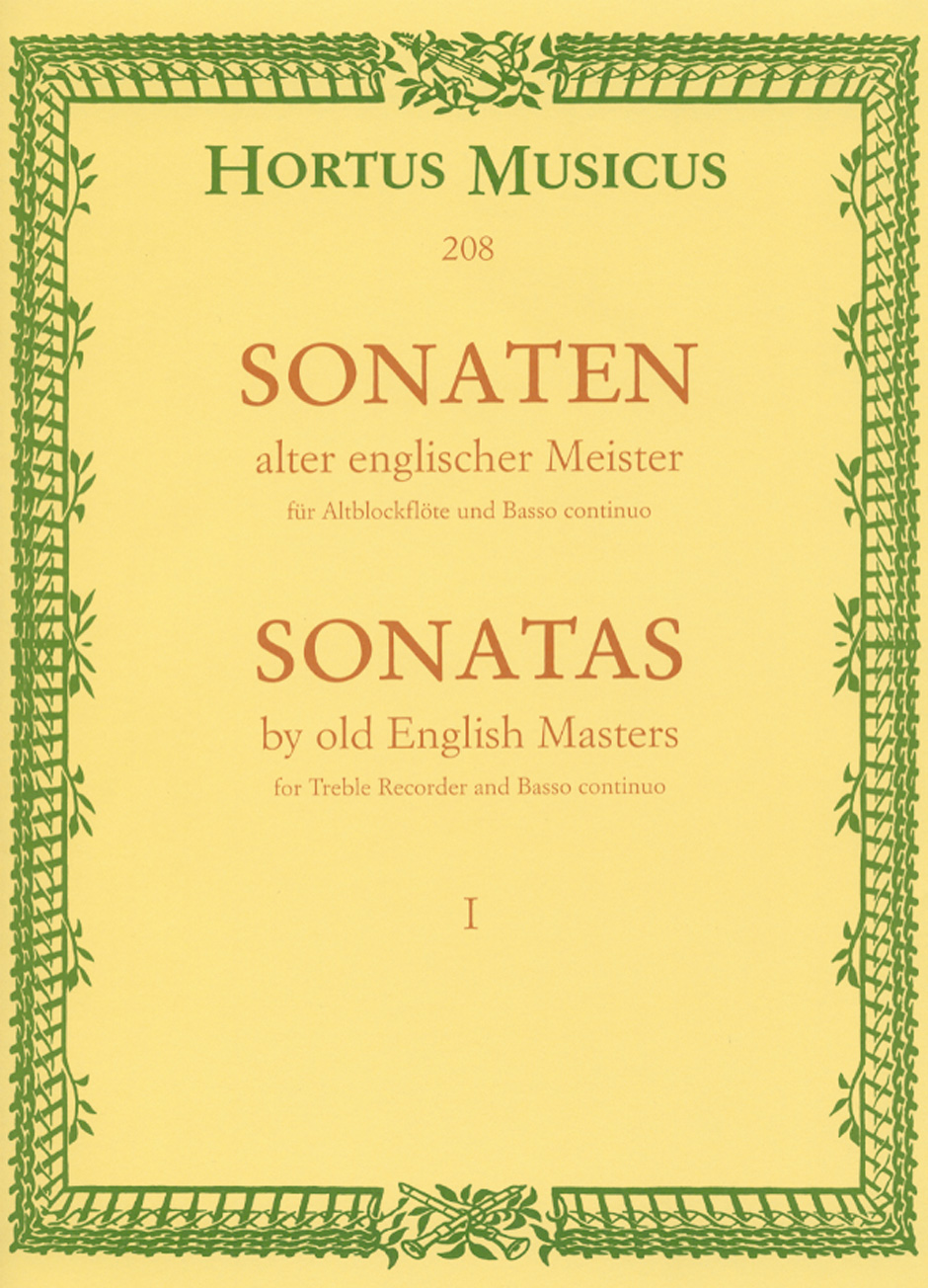 Sonatas alter englischer Meister -