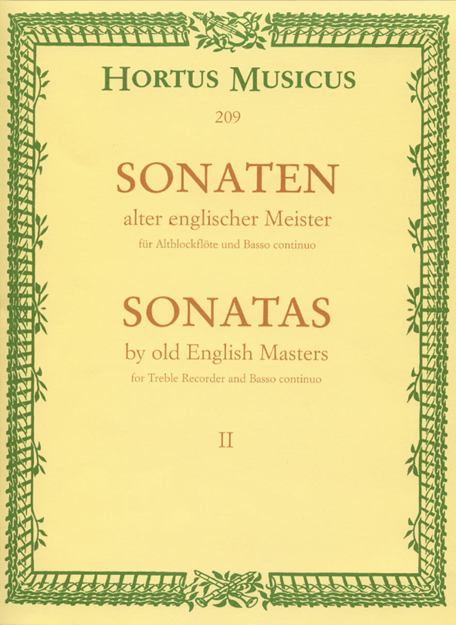 Sonatas alter englischer Meister -