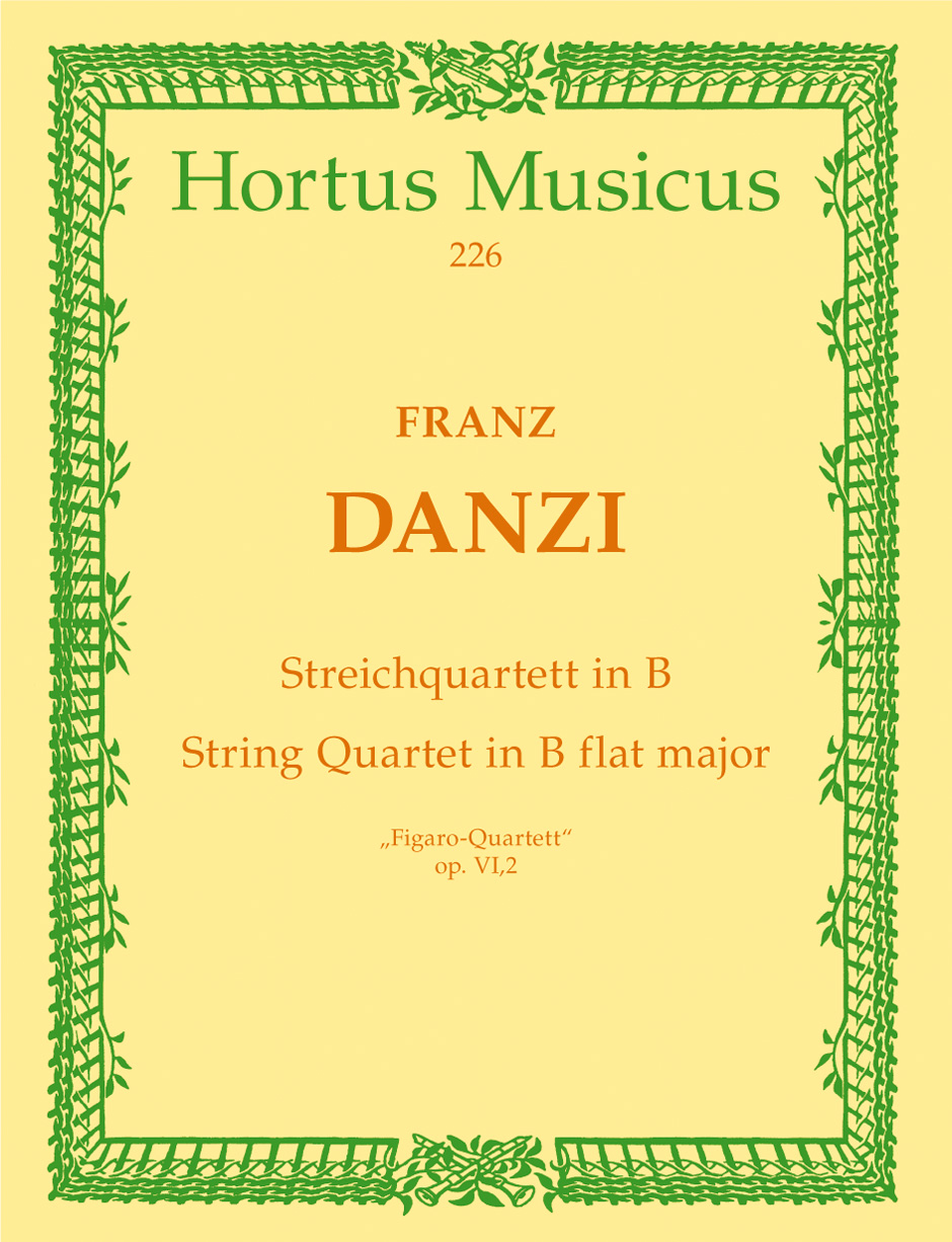 String Quartet "Figaro-Quartett" - Danzi, Franz