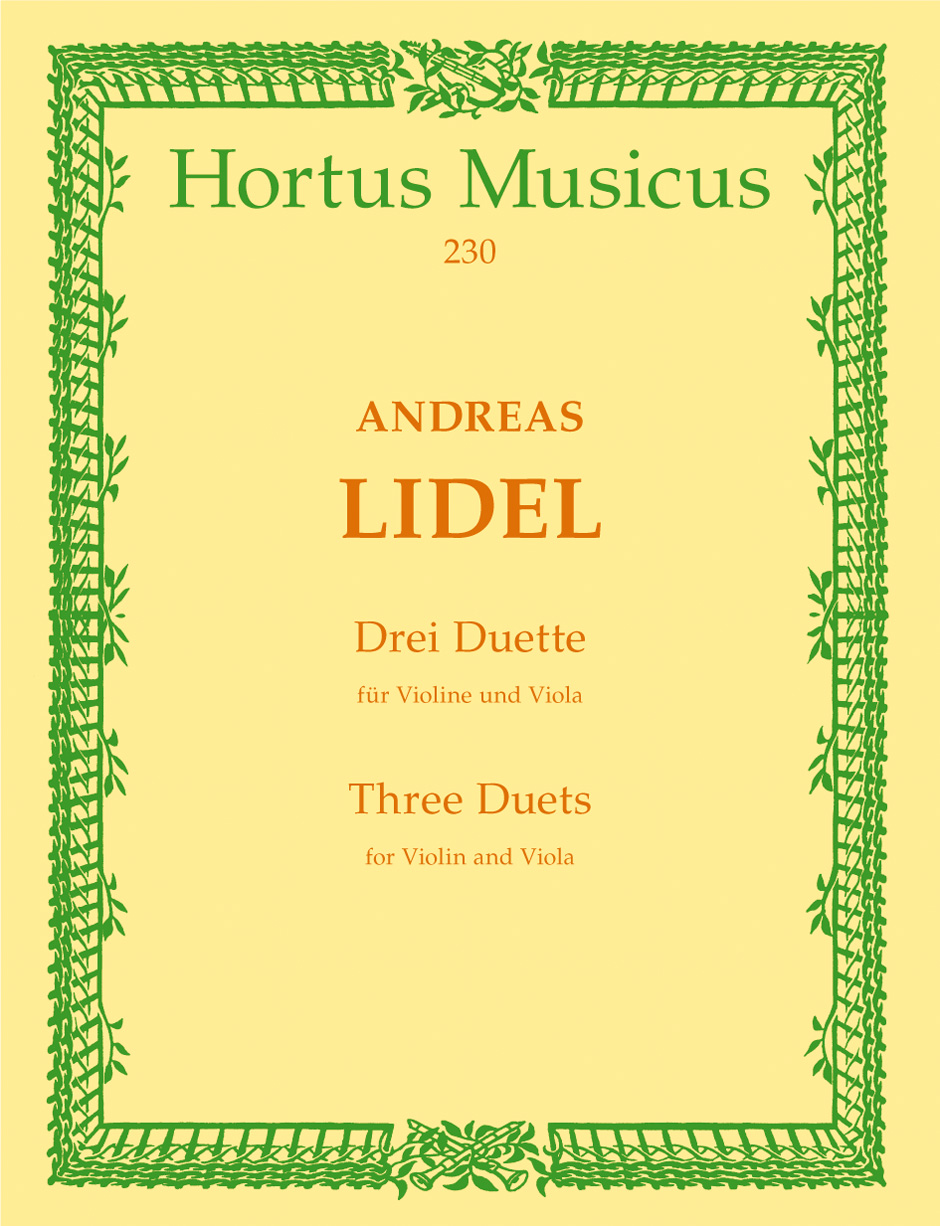 Drei Duette - Lidel, Andreas