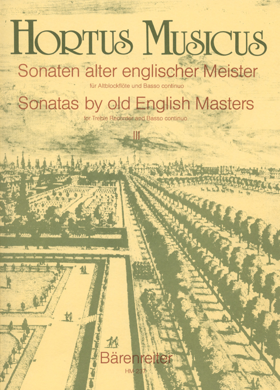 Sonatas alter englischer Meister -
