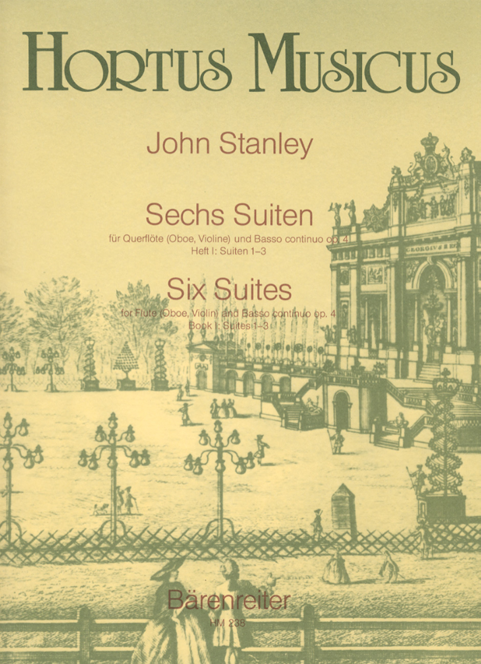 Drei Suiten - Stanley, John