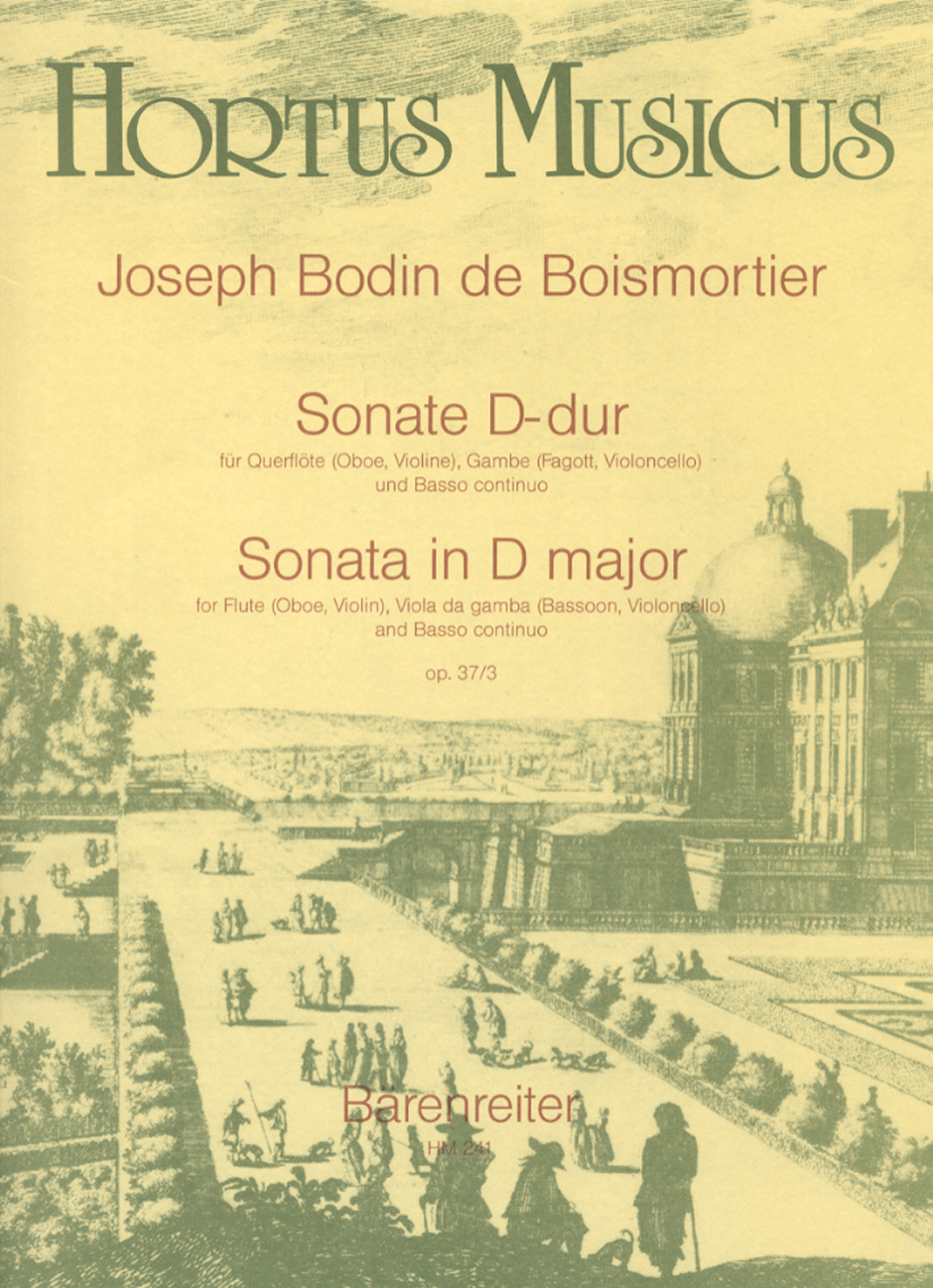 Sonata - Boismortier, Joseph Bodin de