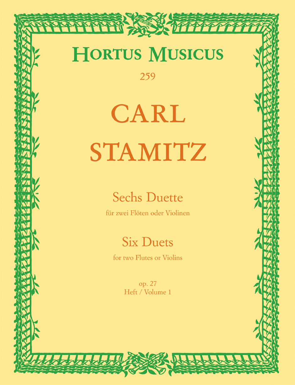 Sechs Duette - Stamitz, Carl