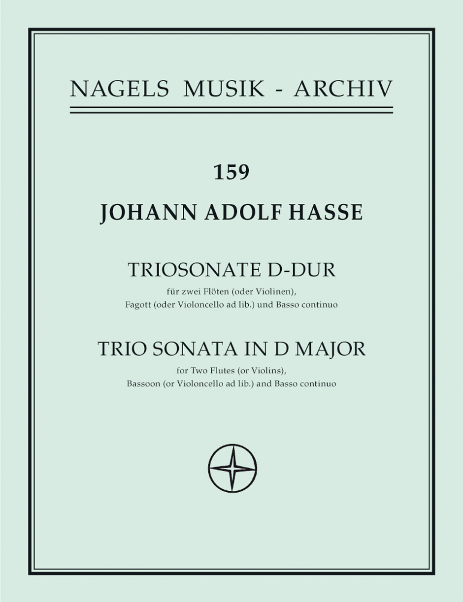 Triosonate - Hasse, Johann Adolf