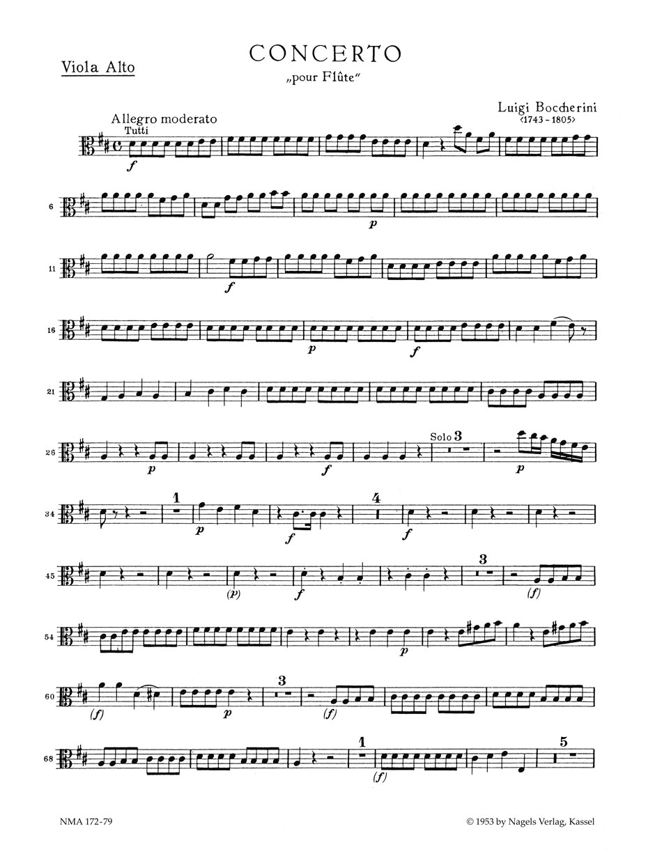 Concerto - Boccherini, Luigi
