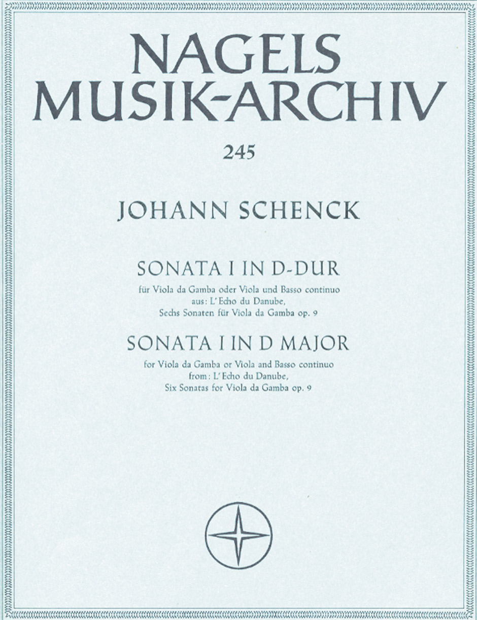 Sonata I - Schenck, Johann