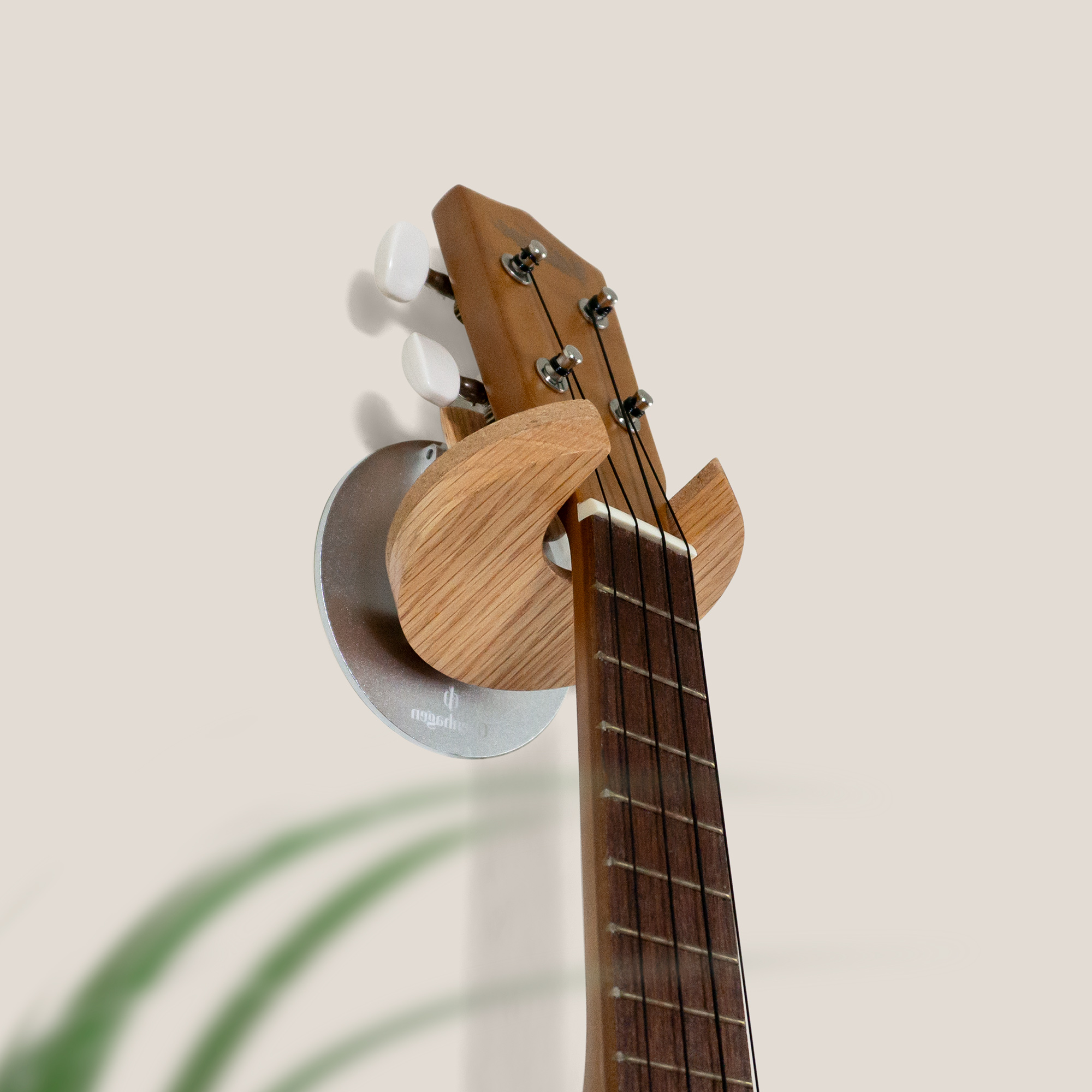 HangWithMe Ukulele Vægholder- Eg