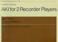 Aki for 2 Recorder Players