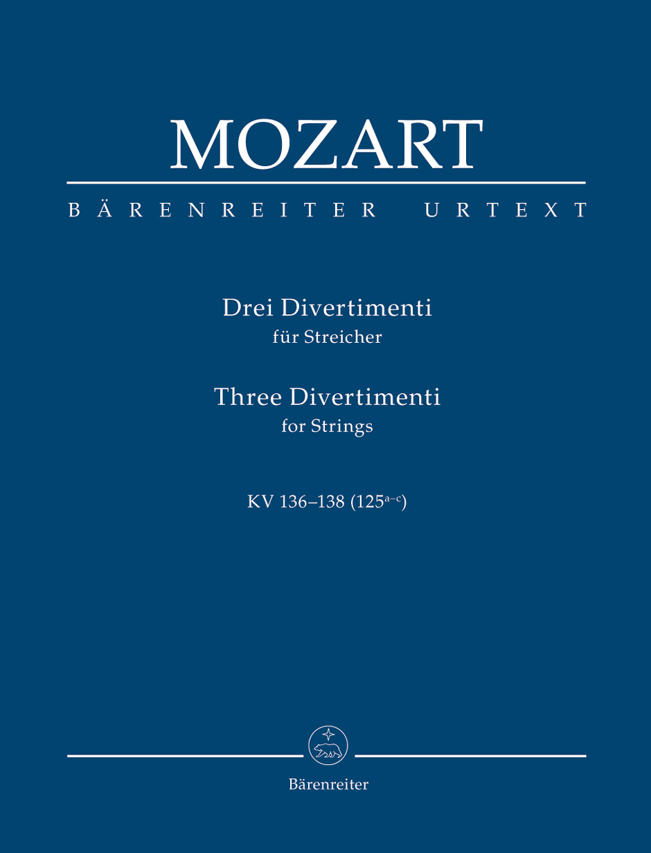 Three Divertimenti - Mozart, Wolfgang Amadeus