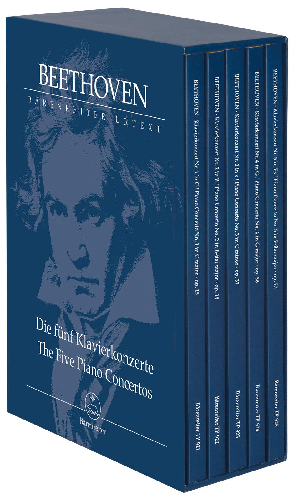 The Five Piano Concertos - Beethoven, Ludwig van