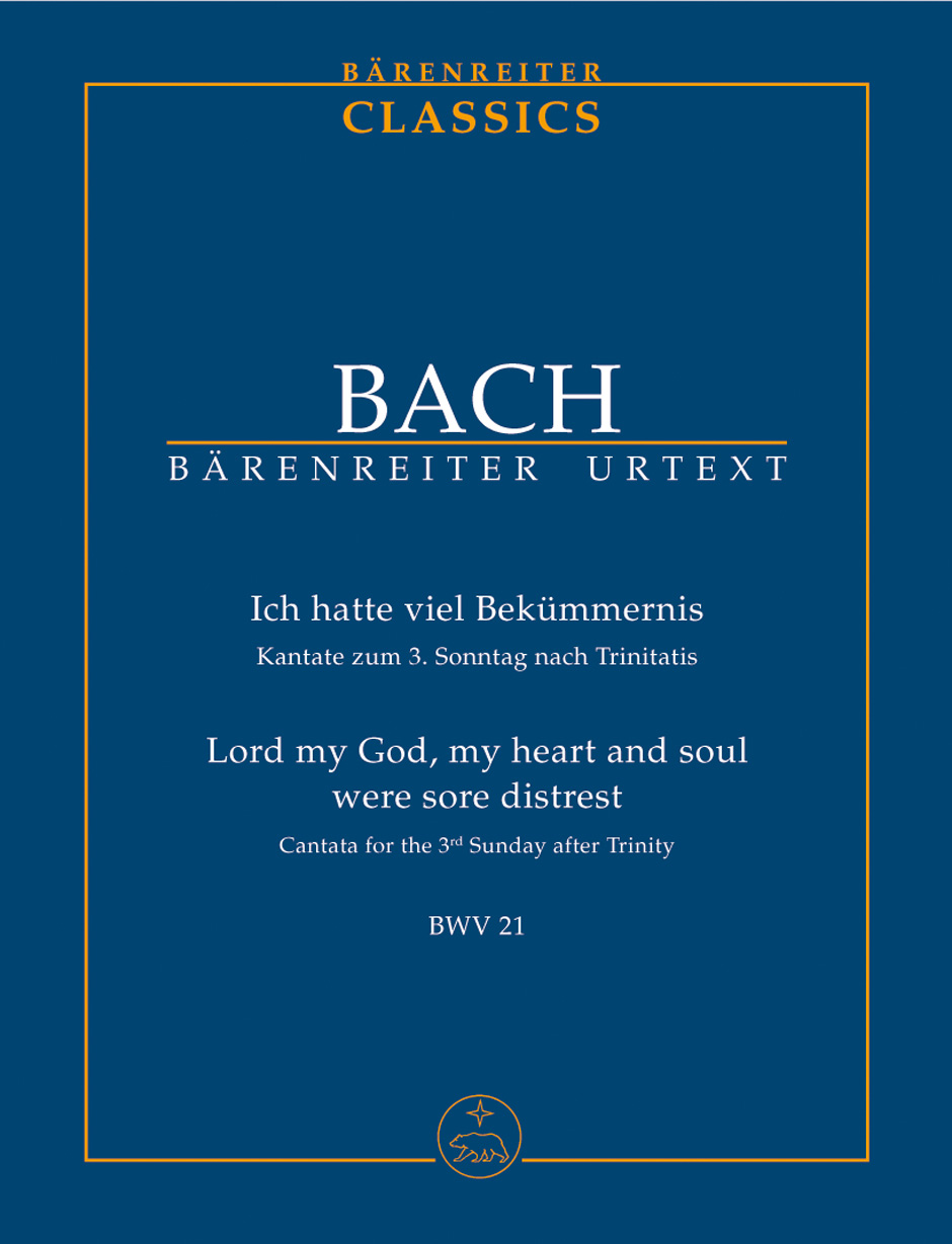 Lord my God, my heart and soul were sore distrest - Bach, Johann Sebastian