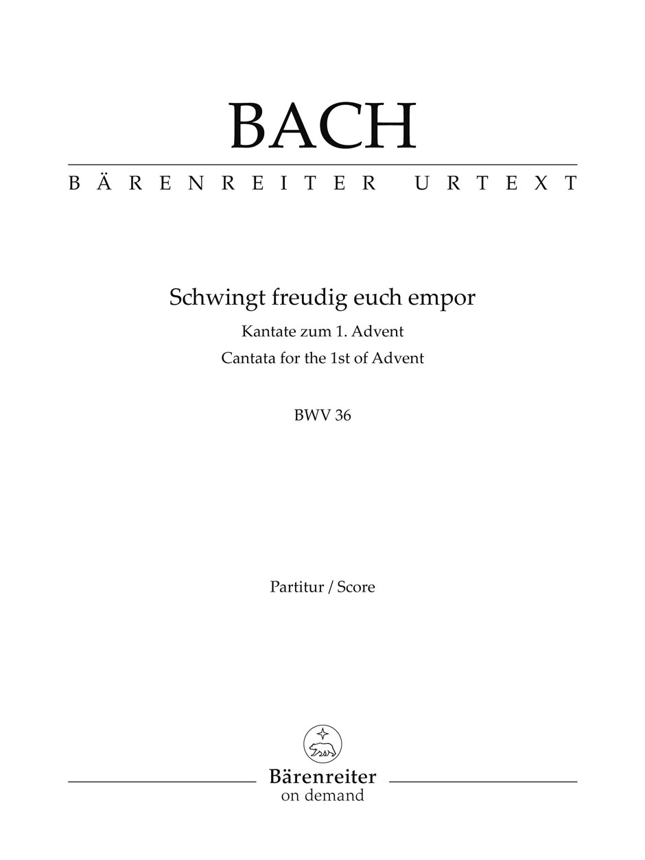 Schwingt freudig euch empor - Bach, Johann Sebastian