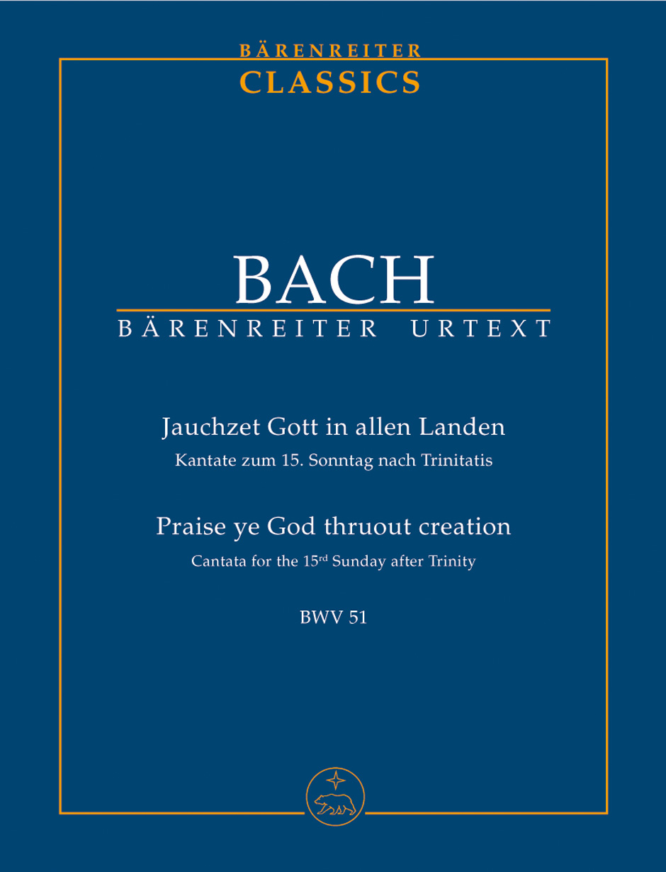 Praise ye God thruout creation - Bach, Johann Sebastian