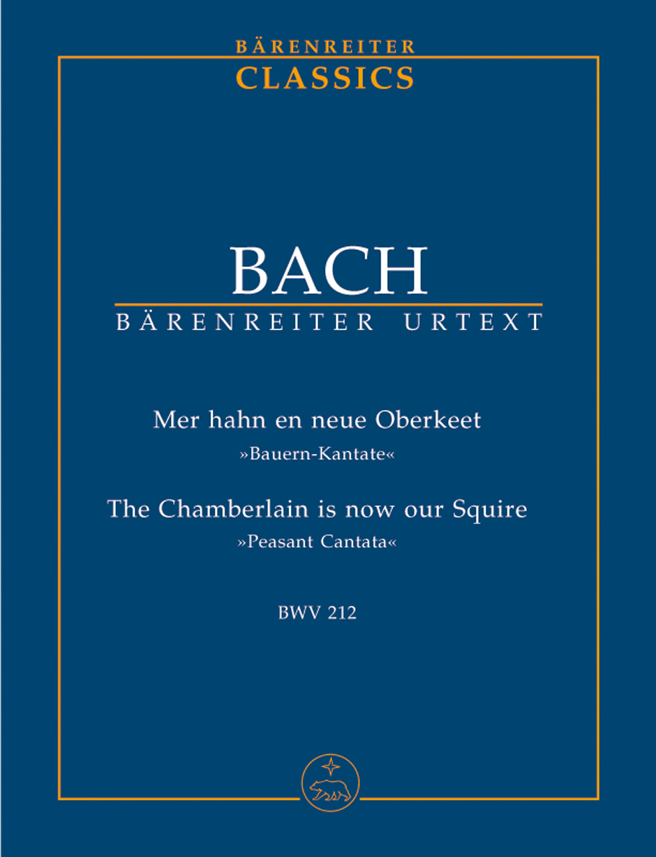 The Chamberlain is now our Squire - Bach, Johann Sebastian
