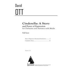 Cinderella: A Story - Power Of Expression : for Orchestra and Narrator(Full Score)