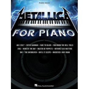 Metallica for Piano Solo Piano Solo Personality Softcover
