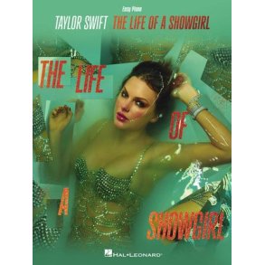 Taylor Swift - The Life of a Showgirl Easy Piano Personality Softcover