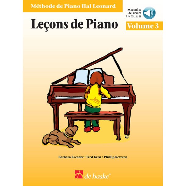 Le&ccedil;ons de Piano, volume 3 : M&eacute;thode de Piano Hal Leonard