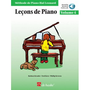 Leçons de Piano, volume 4 : Méthode de Piano Hal Leonard