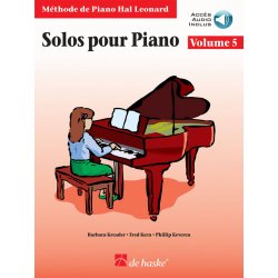 Solos pour Piano, volume 5 : M&eacute;thode de Piano Hal Leonard