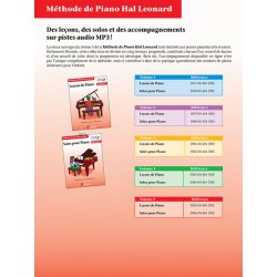 Solos pour Piano, volume 5 : M&eacute;thode de Piano Hal Leonard