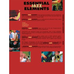 Essential Jazz Elements - E-Bass : Die komplette Jazzstil- und Improvisationsmethode f&uuml;r Bands und Blasorchester