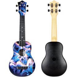 Flight Travel Ukulele - Graffiti, TUS40 ABS 