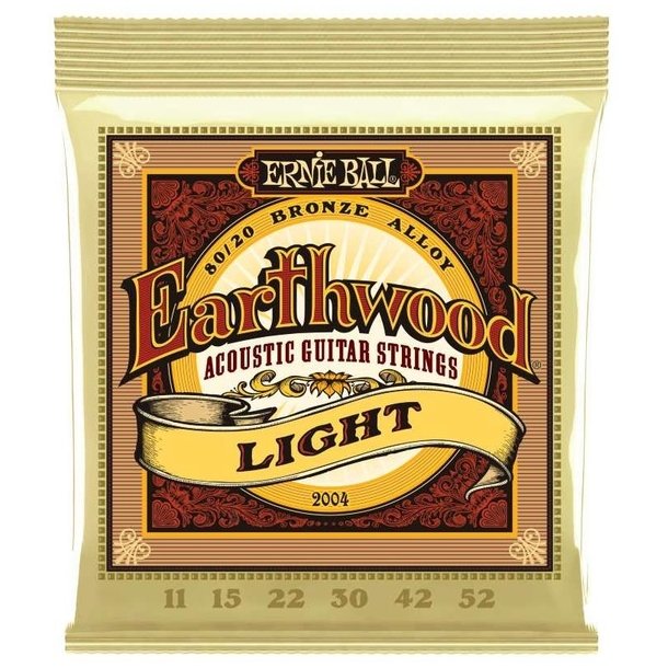 Ernie Ball 2004 Earthwood 80/20 Light 11-52
