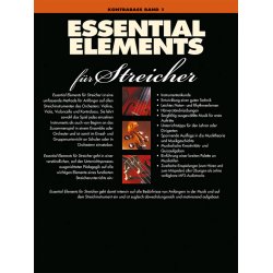 Essential Elements f&uuml;r Streicher - Kontrabass : Eine umfassende Methode f&uuml;r Streicher