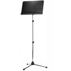 K&M Orchestra Music Stand with black wooden desk - 118/4