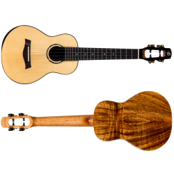 Voyager Concert Electro Ukulele (Active Pickup) : w/bag