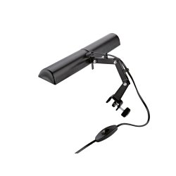 K&M music stand Doube lamp 122/6 - black