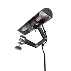 K&M music stand Doube lamp 122/6 - black
