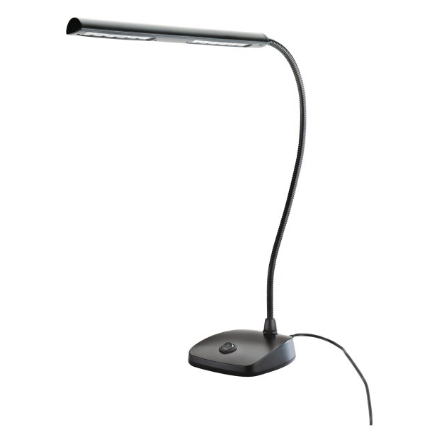 K&M klaver LED lampe - sort, model 12296