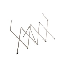 K&M foldbart nodestativ til bord (124) Nickel