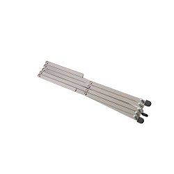 K&M foldbart nodestativ til bord (124) Nickel