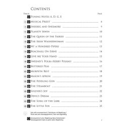 Irish melodies for violin