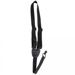 Ukulele Strap (Black) On Stage GSA70B 