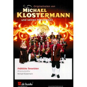 Fröhliche Tenoristen : Bravourpolka - Solo für 2 Tenorhörner und Blasorchester