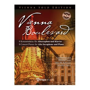 Vienna Boulevard : 8 Konzertstücke für Altsaxophon und Klavier